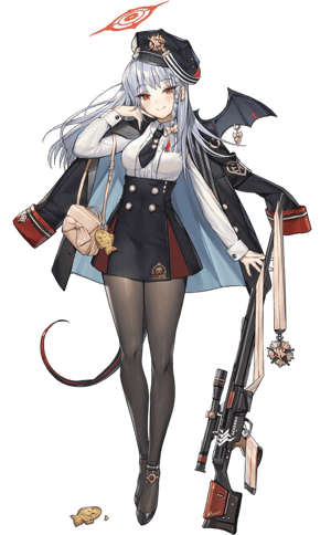 This is the Avatar Image for the Kurodate Haruna [Blue Archive] AI Voice and Text to Speech Generator